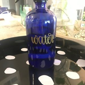 Water Label β¨ Gold Vinyl Sticker Label